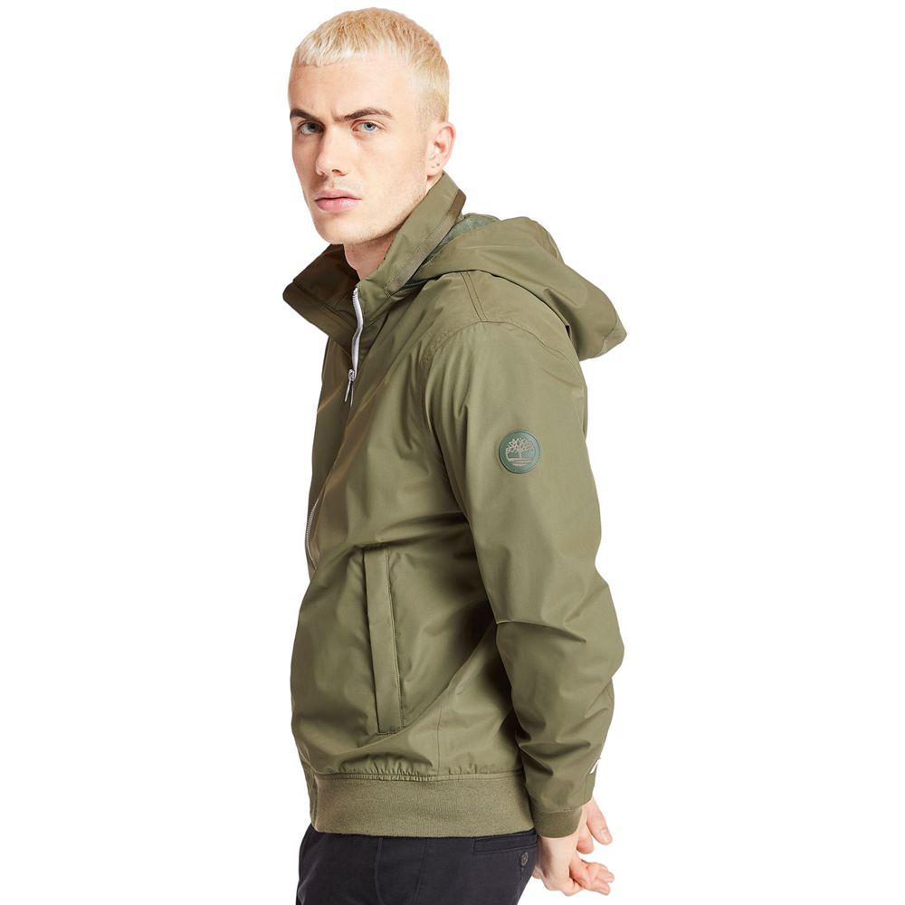 Timberland Mens Jackets Kearsarge Sailor Bomber - Olive - India YG0583297